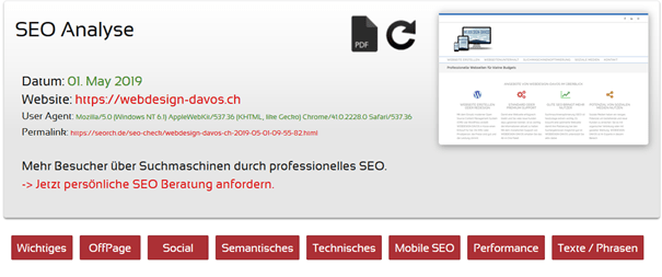 gratis seo analyse website